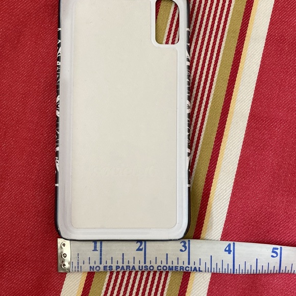 Iphone Case White Mandela on Black - Picture 5 of 5